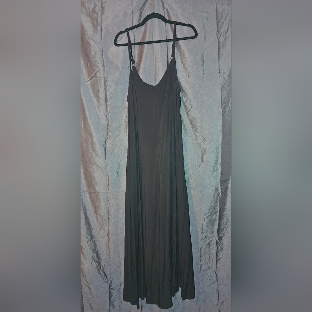 TORRID Black Spaghetti Strap Maxi Dress